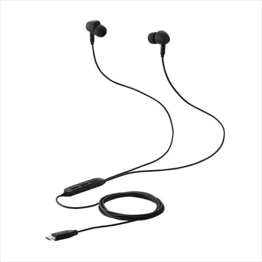 【代引不可】USB Type-C イヤホン 有線 ANC ノイズキャンセリング マイク付き カナル型 通話対応 音量調整 DAC搭載 ハイレゾ対応 ブラック エレコム EHP-DF17CMBK 【代引不可】USB Type-C イヤホン 有線 ANC ノイズキャンセリング マイク付き カナル型 通話対応 音量調整 DAC搭載 ハイレゾ対応 ブラック エレコム EHP-DF17CMBK