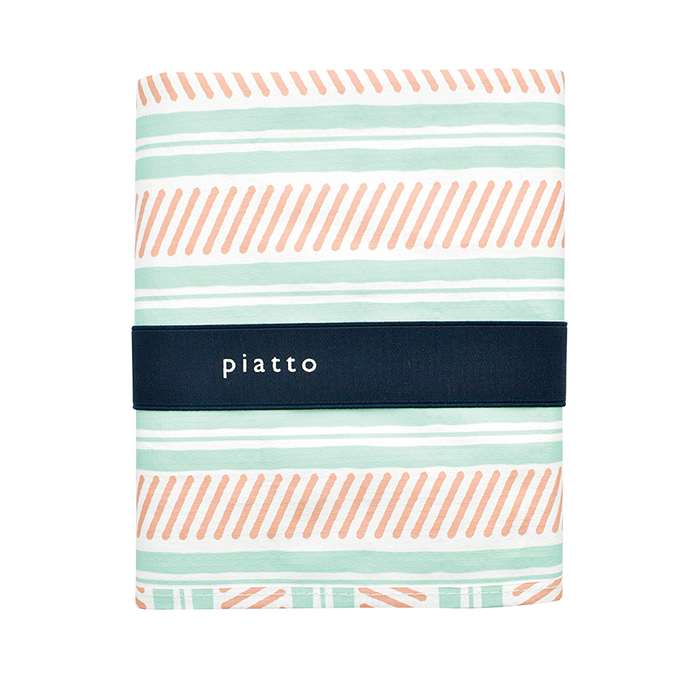 piatto レジャーシート ラインボーダー Lサイズ MINT 175x150cm 4～5人用 ピクニック レジャー piatto ..