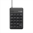 【代引不可】エレコム(ELECOM) USBテンキーパッド 2ポートUSB2.0HUB付 ブラック エレコム TK-TCM012BK