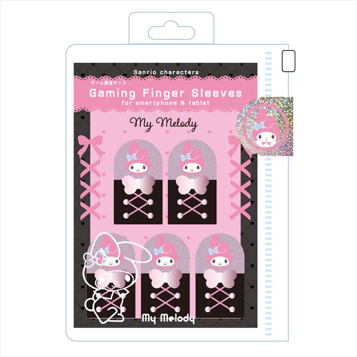 ゲーム用指サック サンリオキャラクターズ マイメロディ ゲーミング フィンガースリーブ アローン ALG-GMYSMM