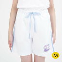 シナモロール ラインジャージハーフパンツ (WT) Mサイズ レディースサイズ サザック SAN-1927M_WT