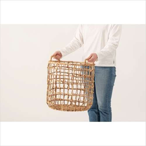 【北海道・沖縄・離島配送不可】【代引不可】バスケットL ナチュラル 収納 かご バスケット収納 インテ..