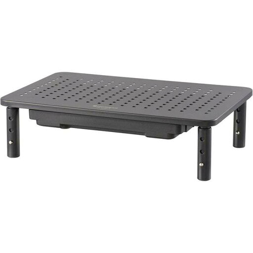 ディスプレイスタンド(高さ3段階調節/13~32インチ適用/最大荷量20kg/ブラック) OHM OA-SDS01-K ディスプレイスタンド(高さ3段階調節/13~32インチ適用/最大荷量20kg/ブラック) OHM OA-SDS01-K