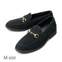 GOLD BIT LOAFERS/ Mサイズ /ブラックB メンズシューズ ローファー 男性用 靴 シューズ 紳士靴 glabella glbt-322-M-B...