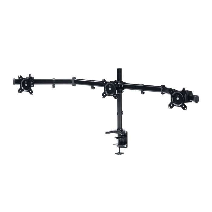 【沖縄・離島配送不可】【代引不可】モニターアーム（3画面・横並び） CR-LAC312BK サンワサプライ CR-LAC312BK