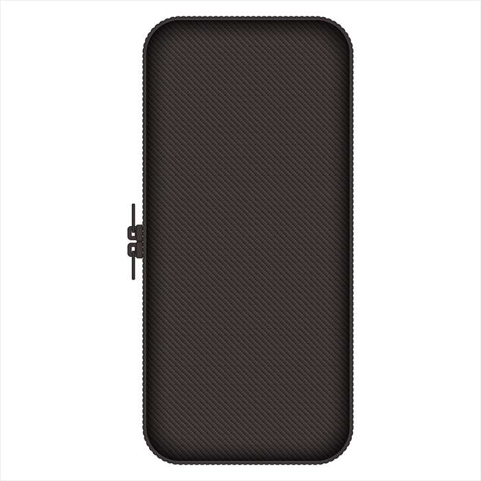 Switch2用カーボン調EVAポーチ ブラック／ブラック アローン ALG-NS2EVBK