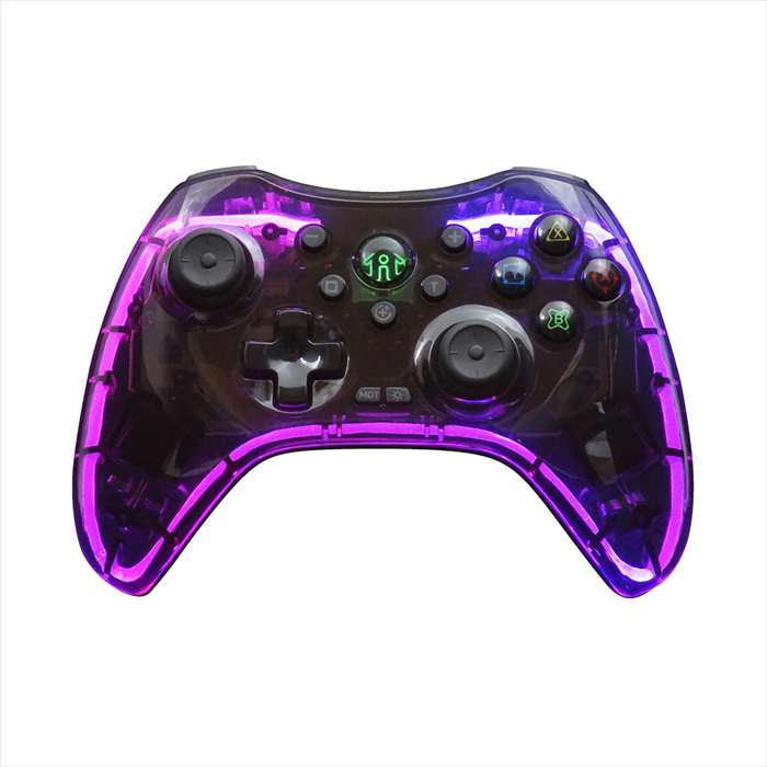 Switch2用ワイヤレスネオンコントローラークリア ブラック アローン ALG-NS2WNEC