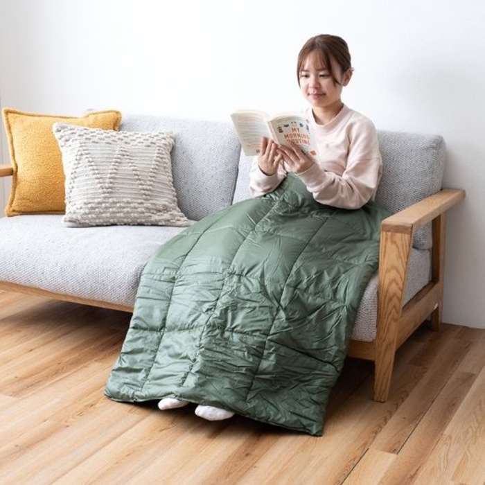 【代引不可】こたつ布団『クラウド』グリーン 70×100cm IKEHIKO 1181030125799