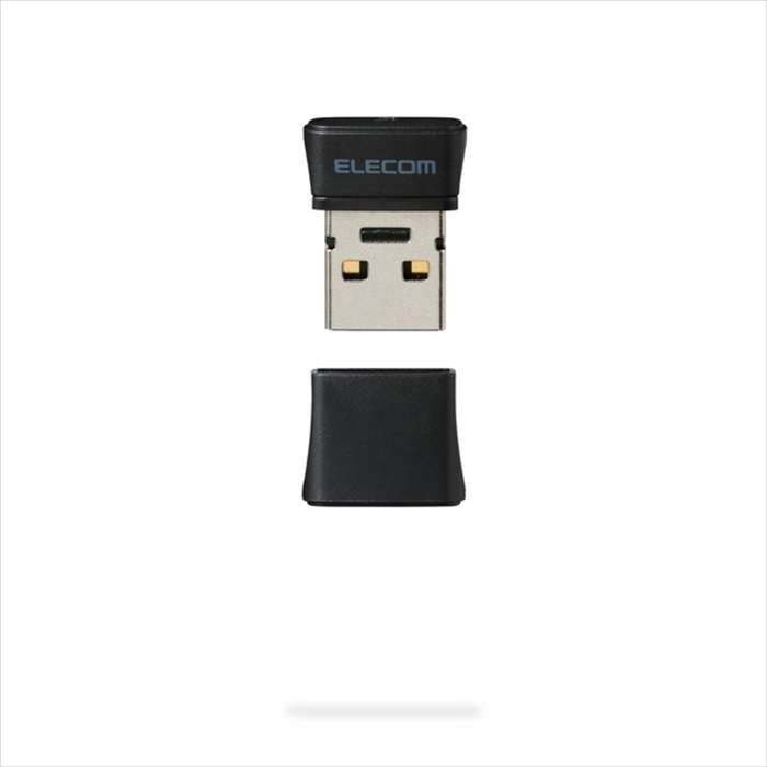 【代引不可】USBメモリ USB2.0 ブラック 64GB キャップ付き 小型 エレコム MF-SU2C64GBK