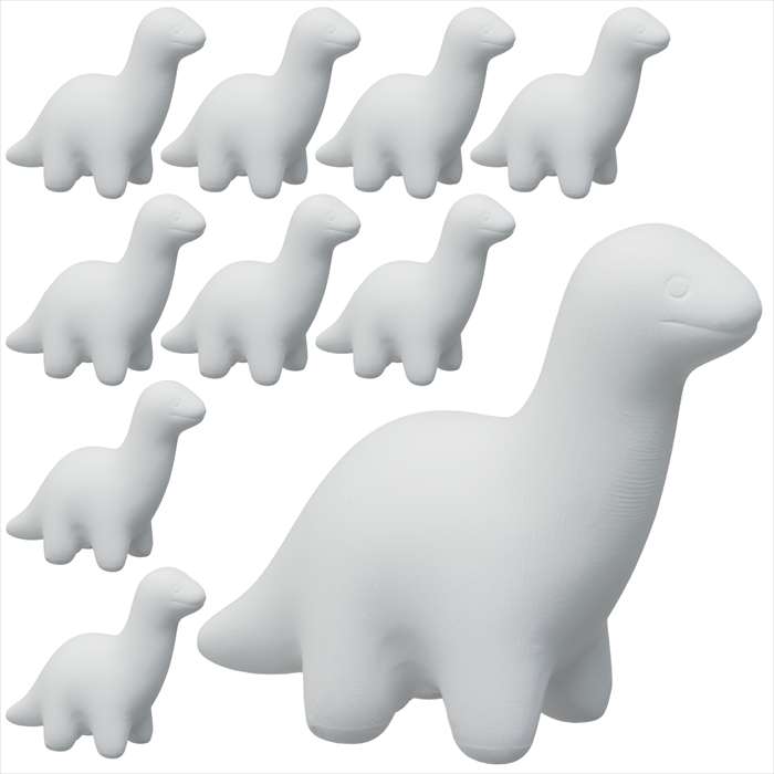 SEARCH WORD：おえかき陶器　きょうりゅう　アパトサウルス　恐竜　10個セット　立体ぬりえ　陶器　お絵かき　手作り　工作キット　親子イベント　ワークショップ　博物館　子ども　自由工作　自由研究　図工　夏休み　冬休み　小学校　中学校　大人　趣味　DIY　 教材　イベント　景品　プレゼント　おうち遊び　室内遊び商品概要：手のひらサイズの真っ白な陶器にお子様から大人までお楽しみいただけるおえかきシリーズです。好きな色、好きな顔をリアルに描いたり、アイデアひとつで変身させたり、シリーズで揃えたり、楽しみ方はいろいろ。お子さまの創造力を思う存分発揮できます。作品完成後は思い出のインテリアとしておうちに飾れます。陶器と推奨の画材（カラーペンなど）があればどこでもすぐに出来るお手軽さが魅力です。立体へ着色することによって、空間認知能力を刺激し、知育教育や脳のトレーニングに効果があります。水族館や動物園はもちろん、商業施設などのイベント会場や学童保育、学校でのPTA活動、介護施設のレクリエーションなど幅広い会場・イベントで活躍できます。。商品仕様：■メーカー：おみくじ工房■JANコード：4580245592059■商品名：おえかき陶器 きょうりゅうアパトサウルス 10個セット 陶器製 色付け 絵付け ハンドメイド ■型番：58906■本体色：ホワイト■商品サイズ：約25×66×56mm■セット内容：本体×10■1個重量（g）：310■材質：陶器（素焼き）■製造国：日本■販売単位：セット■1個梱包形態：箱入り■注意：本商品は10個セットのみの販売です。ばら売りは行っておりません。素焼き陶器のため、落下などの強い衝撃で割れる場合があります。また、保管環境によって耐久性が異なります（冷暗所保管5～10年程度、屋外や高温環境2年程度で劣化）。色付けの推奨画材は水性顔料系：マーカー、絵の具、色鉛筆です。水性の染料系マーカーも使用可能ですが、素材にしみこみやすいため薄い色から重ね塗りするのがコツです。クレヨン、油性マジックは重ね塗りしにくいほか汚れやすかったりするため推奨しておりません。また、絵の具の厚塗りは、乾燥後にひび割れる場合もございます。※商品概要、仕様、サービス内容及び企業情報などは商品発表時点のものです。※最新の情報に関しましては、メーカーサイトをご覧ください。※発売前予約商品についてはメーカーの商品製造数により納期が遅れる場合やご注文キャンセルをお願いする場合がございます。