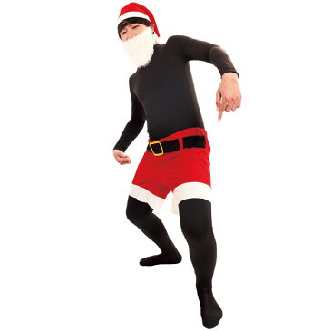 今すぐサンタ サンタクロース クリスマス 男女兼用 コスチューム コスプレ 衣装 仮装 変装 クリアストーン 4560320854760