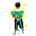 背おえるかんたんリボン 緑 りぼん 運動会 イベント コスプレ グッズ 雑貨 小道具 クラス チーム 応援 ダンス お遊戯 アーテック 1701