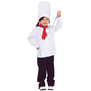 キッズジョブ コックさん 120 シェフ 料理人 調理師 コスプレ コスチューム 衣装 仮装 変装 子供サイズ クリアストーン 4560320836988