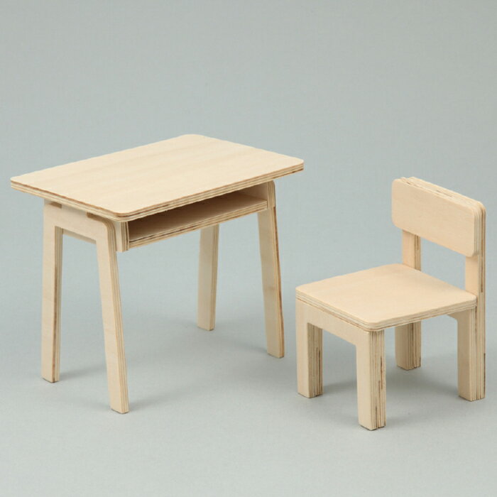 机と椅子ジオラマベース いす つくえ ジオラマ 展示物 模型 ミニチュア 図工 工作 クラフト オリジナル 手作り アーテック 1033