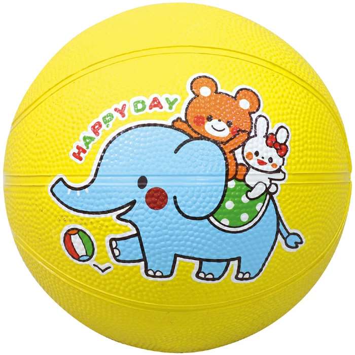 なかよしドッジボール ボール 遊び アニマル プリント 運動 スポーツ おもちゃ 玩具 子供用 ゲーム イ..