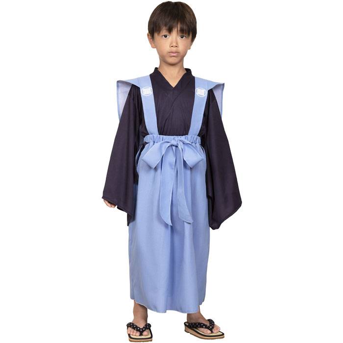 やるCANの【即日出荷】キッズジョブ 奉行 120 奉行所 お奉行様 和装 時代劇 コスプレ コスチューム 衣装 仮装 変装 キッズサイズ クリアストーン 4560320884293｜アングル2