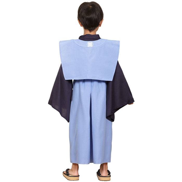 やるCANの【即日出荷】キッズジョブ 奉行 120 奉行所 お奉行様 和装 時代劇 コスプレ コスチューム 衣装 仮装 変装 キッズサイズ クリアストーン 4560320884293｜アングル3