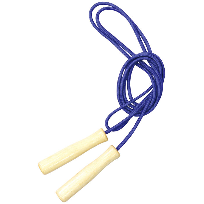 彩り木柄なわとび 青 縄跳び ジャンプロープ 体育 体操 授業 スポーツ トレーニング 外遊び 玩具 おもちゃ 子供用 アーテック 4917