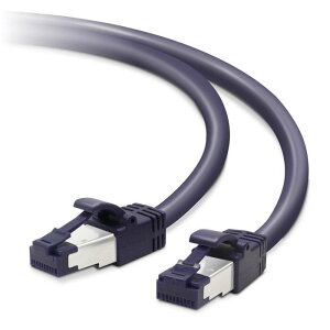 【あす楽】【代引不可】LANケーブル CAT8 1m 40Gbps 2000MHz スタンダード 爆速 高速光通信 爪折れ防止 ブルーメタリック エレコム LD-OCTT/BM10