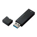 【代引不可】キャップ式 USBメモリ 16GB 高速 USB3.1(Gen1) データ転送 ストラップホール装備 ブラック エレコム MF-MSU3B16GBK...
