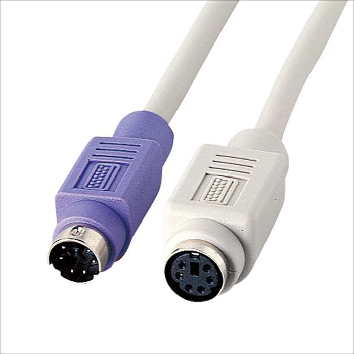 ԲġPS/2ܡɱĹ֥ 2m ߥDIN6pin ܡɱĹ ťɥ֥ ѿư Ѿ׷ 掠ץ饤 KB-KYE2K