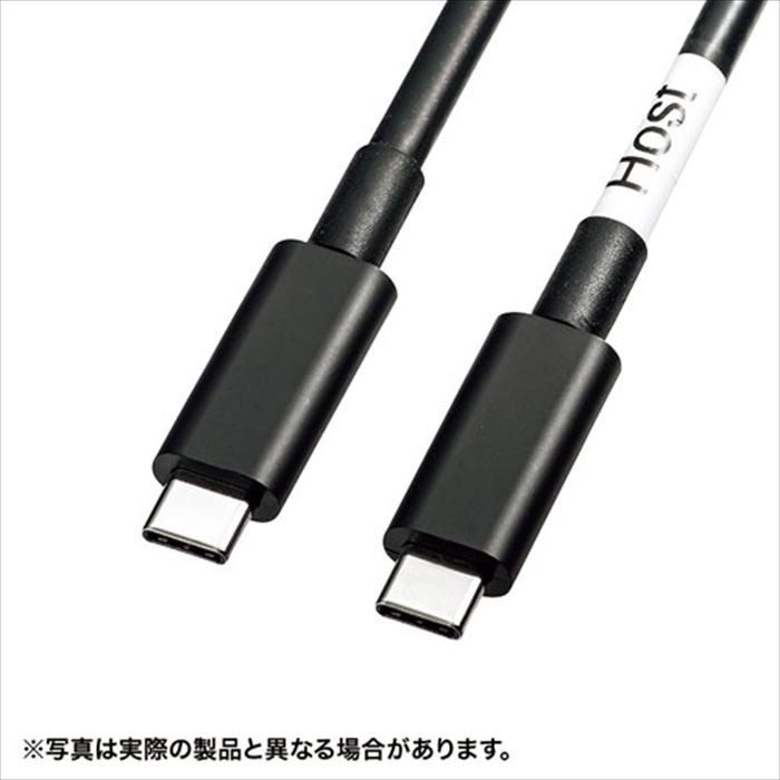 USB Type-C ACTIVEケーブル ブラック 5m 8.1Gbps×4 DisplayPortAltモード対応 アクティブケーブル サンワサプライ KC-ALCCA1450