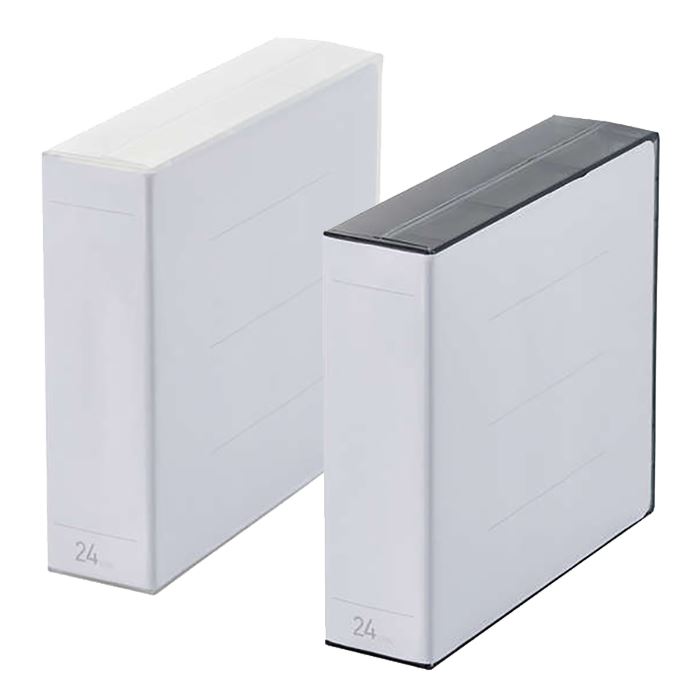 【代引不可】Blu-Ray/CD/DVD対応 ファイルケース 24枚収納 クリアケース メディアケース 軽量 耐圧 耐..