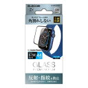 【代引不可】Apple Watch SE/Series 6/Series 5/Series 4 44mm 液晶保護ガラス 高硬度9H 3D PETフレーム付 全...
