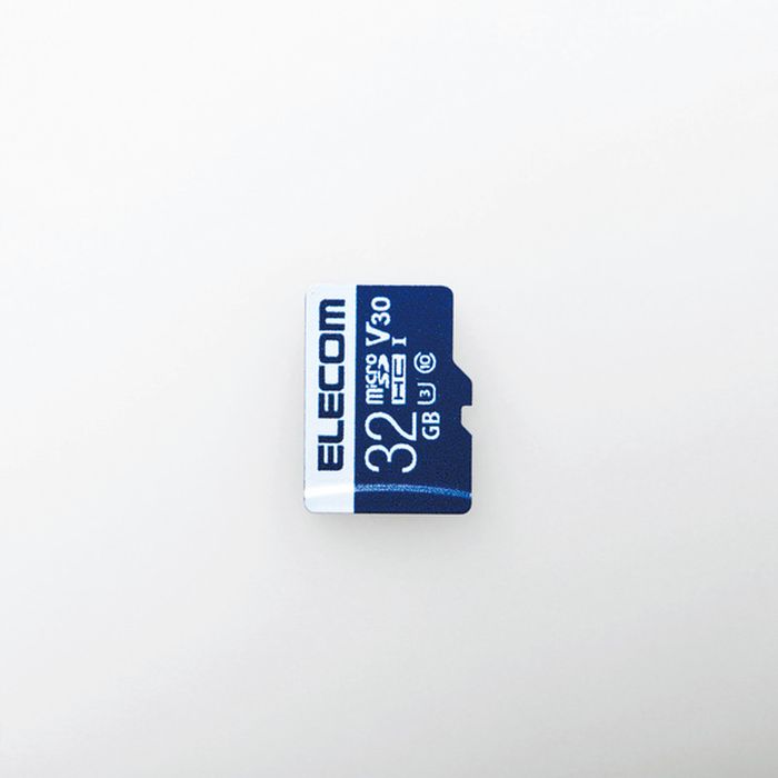 【代引不可】microSDHCメモリカード データ復旧サービス付 (UHS-I U3 V30) 32GB 高速データ転送 スマホ タブレット エレコム MF-MS032GU13V3R