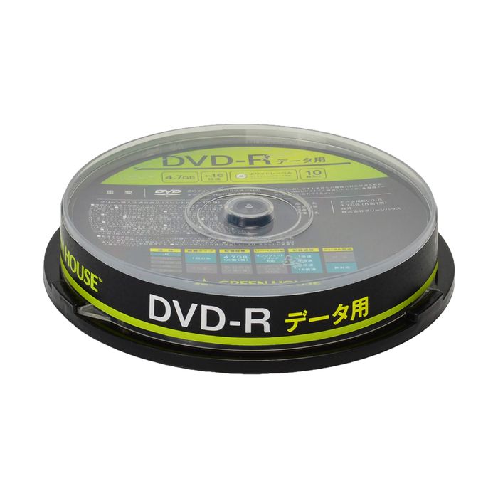 DVD-R データ用 1～16倍速 10枚入りス