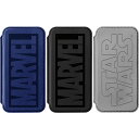 iPhone 13 mini 5.4インチ MARVEL STAR WARS ガラスフリップケース マグネットロック カード収納 ストラップホール付 PGA PG-DGF21J