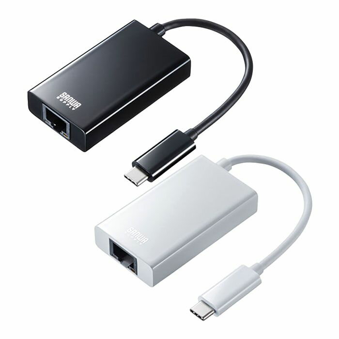 ڤڡۡԲġUSB3.2 TypeC-LANѴץ USBϥ֥ݡ ֥Ĺ9cm Ķ®Giga Win/Mac/Nintendo Switchб ѥ  掠ץ饤 USB-CVLAN4