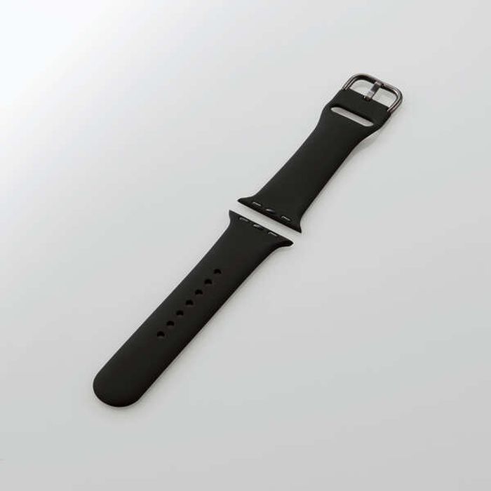 ԲġApple Watch 41/40/38mm ꥳХ Ѿ׷ åץ륦åХ 餫崶 ץ  ֥å 쥳 AW-41BDSCBK