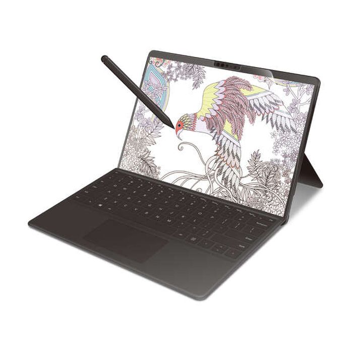 【代引不可】Surface Pro 8/Surface Pro X 液晶保護フィルム ペーパーライク 反射防止 ケント紙タイプ 指紋防止 エアーレス 硬度3H ハードコート エレコム TB-MSP8FLAPLL 1