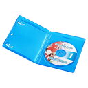 【代引不可】ブルーレイディスクケース 1枚収納 10枚セット DVDケース CDケース ディスクケース メディアケース ブックレット収納対応 サンワサプライ B...