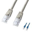 【代引不可】LANケーブル CAT6 40m ツメ折れ防止 三重構造コネクタ ギガビットイーサネット完全対応 スタンダードLANケーブル サンワサプライ KB-T6TS-40(2)