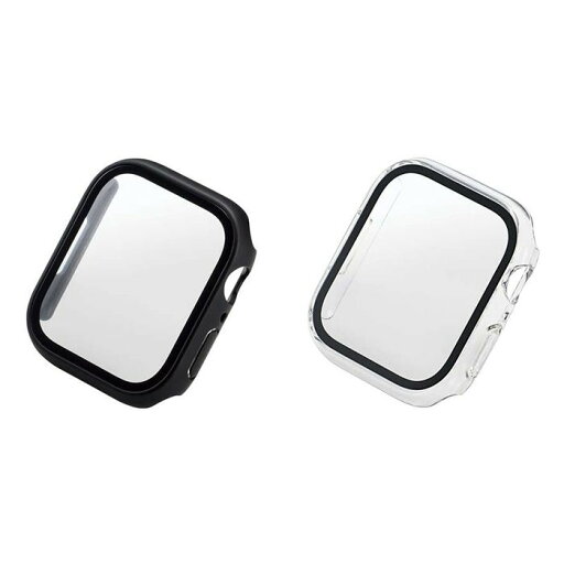 【代引不可】Apple Watch Series 7 45mm フルカバーケース プレミアムガラス 2重構造 高硬度9H 飛散防止 指紋防止 反射防止 エレコム AW-21AFCGM 【代引不可】Apple Watch Series 7 45mm フルカバーケース プレミアムガラス 2重構造 高硬度9H 飛散防止 指紋防止 反射防止 エレコム AW-21AFCGM