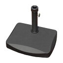 【北海道・沖縄・離島配送不可】【代引不可】半円パラソル用ベース 20kgタイプ パラソルベース パラソルスタンド 2種類の口径キャップ パラソルの柄をしっかり支...