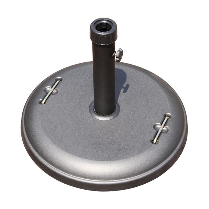 【北海道・沖縄・離島配送不可】【代引不可】パラソルベース 22kgタイプ パラソル使用時の必需品 様々なシーンで使用可能 2種類の口径キャップ パラソルの柄をし...