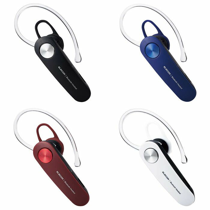 【代引不可】Bluetooth ヘッドセット ハンズフリー ワイヤレスヘッドセット 通話 音楽 スマホ PC 簡単接続 コンパクト 持ち運び 便利 エレコム LBT-HS11