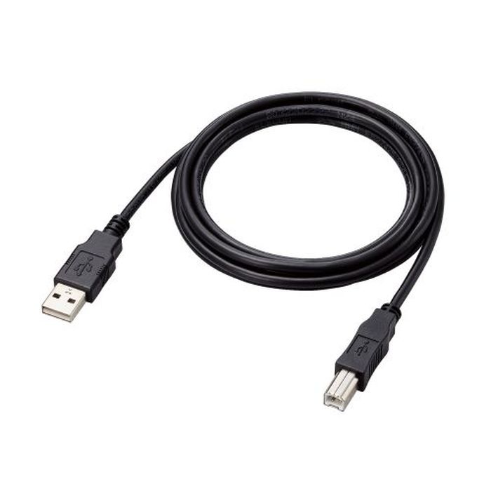 ԲġUSB֥ 2m USB2.0 A-B֥ USB2.0֥ 480Mbps ®ǡž åԥ ֥å 쥳 U2C-AB20BK/ID