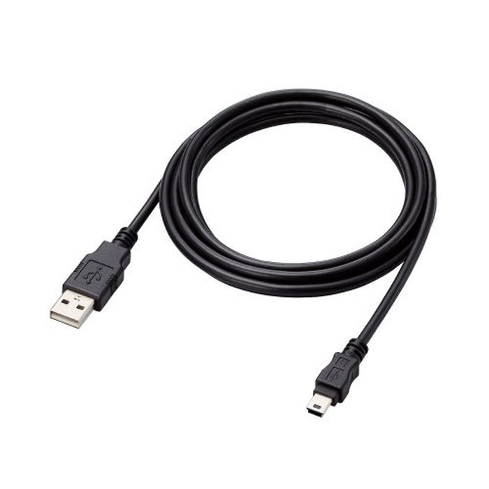 ԲġUSB֥ 2m USB2.0 A-miniB֥ USB2.0֥ 480Mbps ®ǡž åԥ ֥å 쥳 U2C-AM20BK/ID