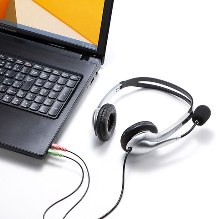 【代引不可】マルチメディアPCヘッドセット ノイズキャンセルマイク採用のヘッドセット 交換用イヤーパッド付き サンワサプライ MM-HS507NCN konan-11025241 やるCAN サンプル画像3