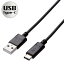 ԲġUSB Standard-AüܤΥѥUSB Type-CüҤܤ³ǤUSB3.1֥ 1.0m ֥å 쥳 USB3-AC10NBK