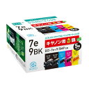 【あす楽】【代引不可】キヤノン BCI-7E+9/5MP 互換リサイクルインクカートリッジ 4色パッ ...