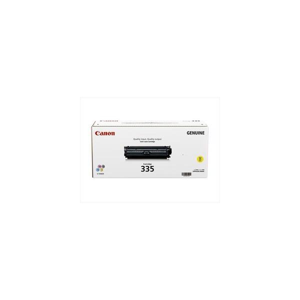 CANON - 【沖縄・離島配送不可】【代引不可】キャノン キヤノン 純正 トナーカートリッジ 335 イエロー 8670B001 CANON CRG-335YEL