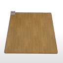 【沖縄・離島配送不可】ホットカーペット 3畳用 木目フローリングタイプ 195cm×235cm 720W フローリング ダニ退治 暖房面積切替 撥水仕様 木目調ライトブラウン テクノス TWM-3000M