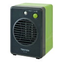 【即日出荷】ミニセラミックファンヒーター 300W 温風 暖房 補助暖房 季節家電 コンパクト グリーン 廊下 トイレ キッチン テクノス TS-311
