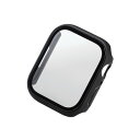 【代引不可】アップルウォッチ カバー Apple Watch Series 8/7 45mm フルカバー ゴリラガラス 表面硬度10H 全面保護 液晶 側面 耐...