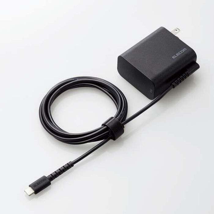 【代引不可】ノートPC用ACアダプター Type-C USB Power Delivery対応 1.8m エレコム ACDC-PD2545BK